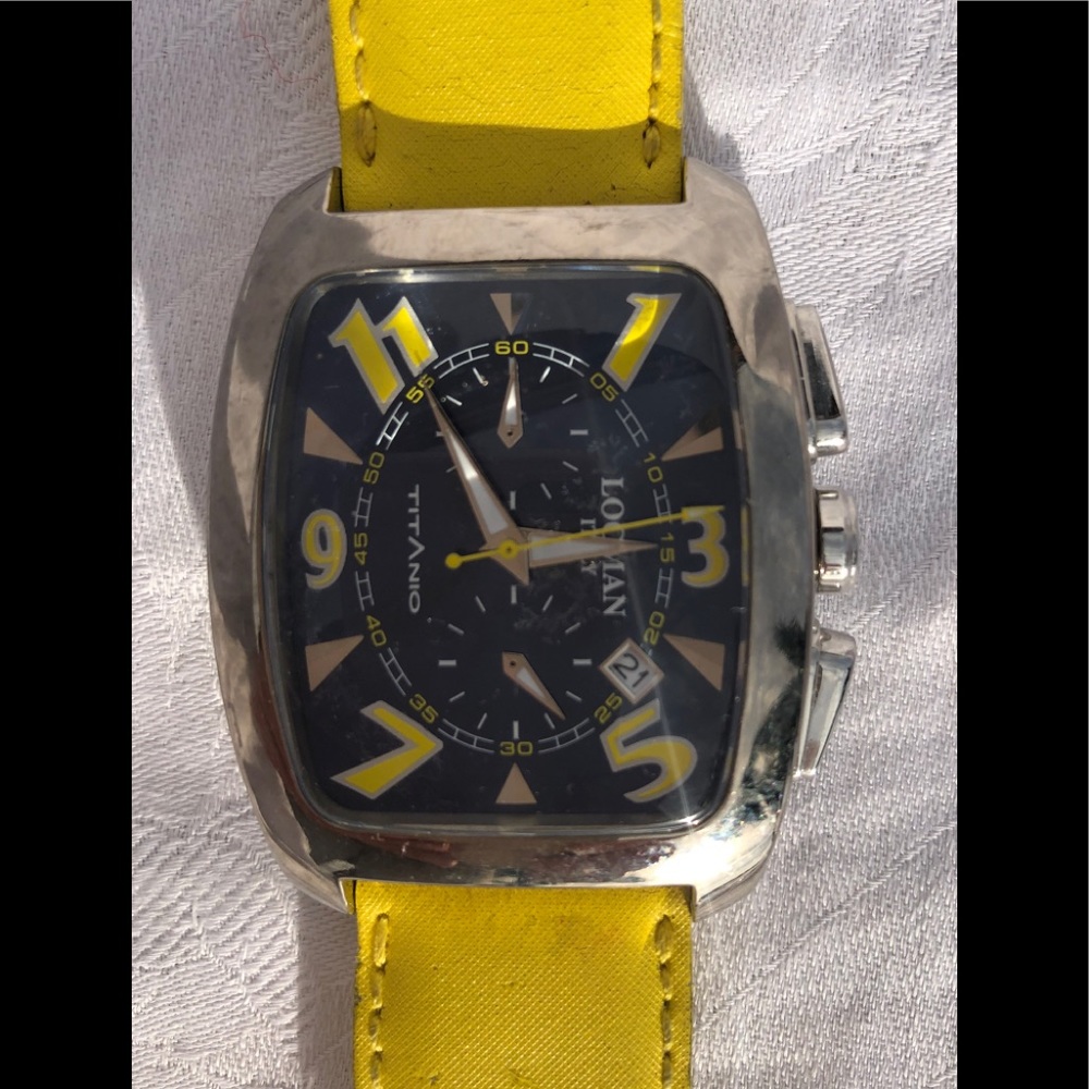 Locman titanium water resistant watch unisex